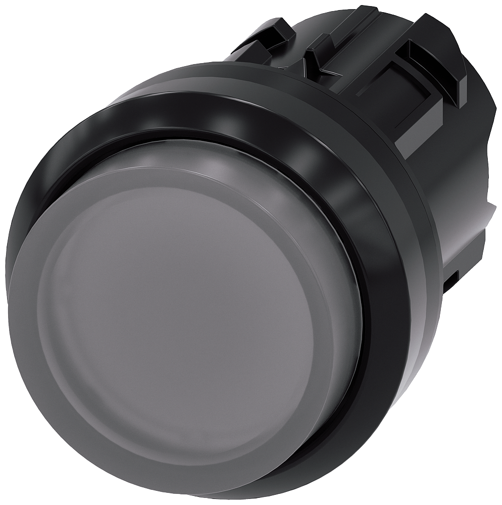 G_IC03_XX_06861P 3SU1001-0BB70-0AA0 Illuminated pushbutton, clear - Зображення 1