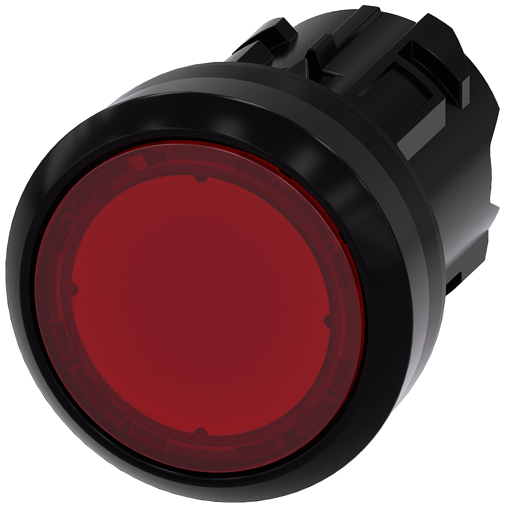 G_IC03_XX_06909P 3SU1001-0AD20-0AA0 Indicator light, red - Зображення 1