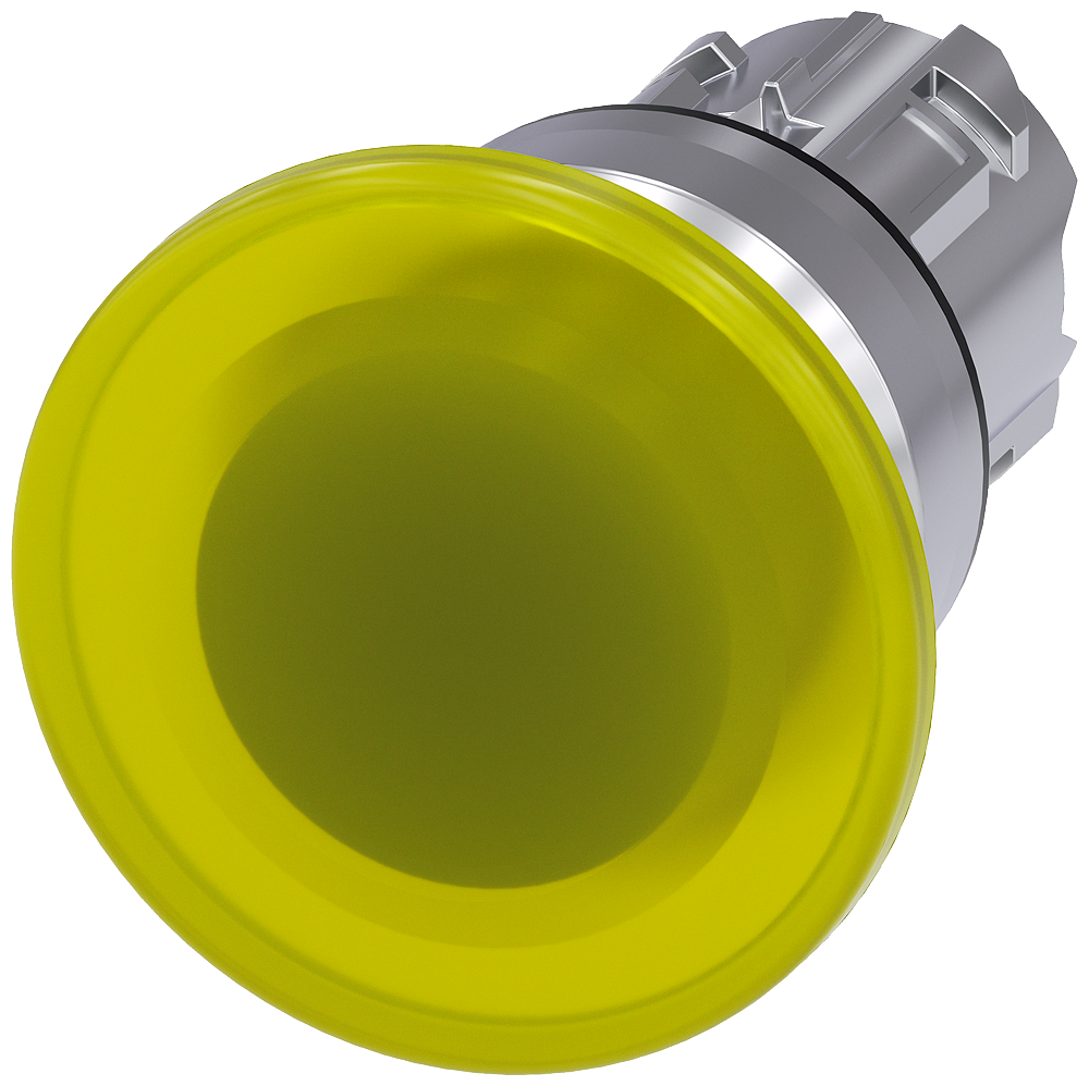 G_IC03_XX_06949P 3SU1051-1BD30-0AA0 Illum. mushroom pushbutton, 40mm... - Зображення 1