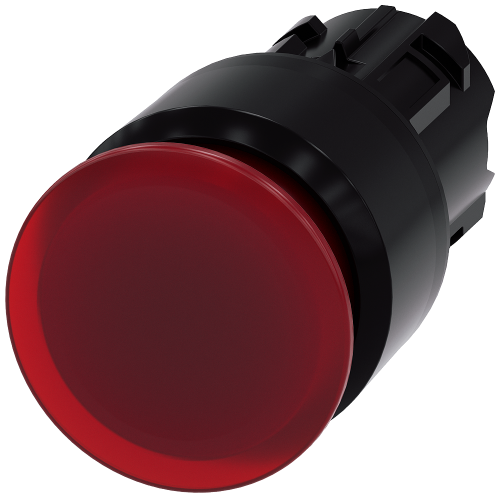 G_IC03_XX_06955P 3SU1001-1AA20-0AA0 Illum. mushroom pushbutton, 30mm... - Зображення 1