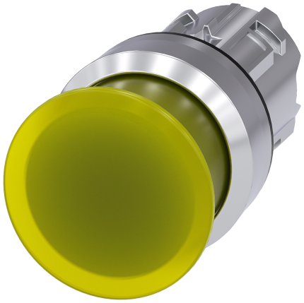 3SU1051-1AD30-0AA0 Illum. mushroom pushbutton, 30mm...