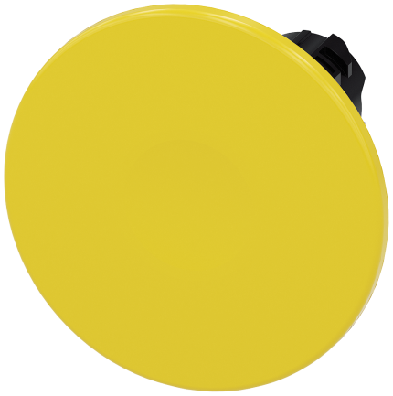 3SU1000-1CD30-0AA0 Mushroom pushbutton, 60mm, yellow
