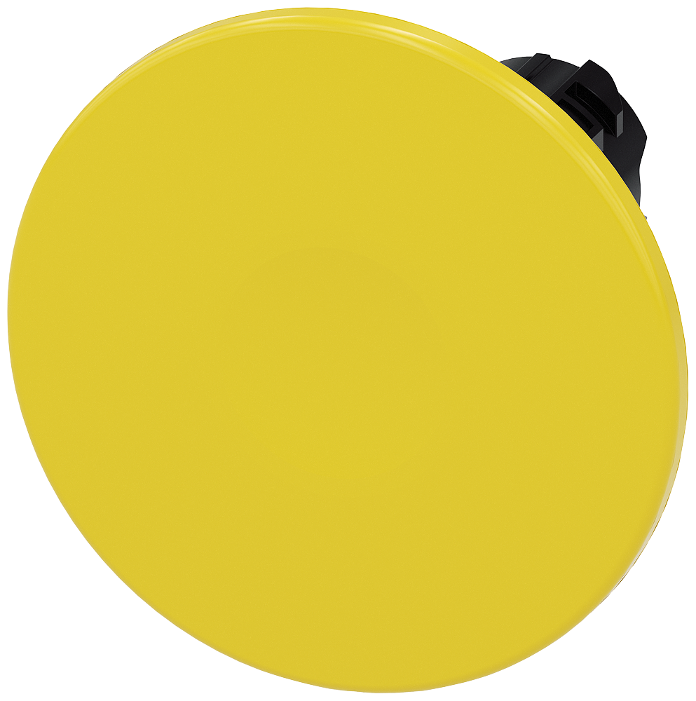 G_IC03_XX_06992P 3SU1000-1CD30-0AA0 Mushroom pushbutton, 60mm, yellow - Зображення 1