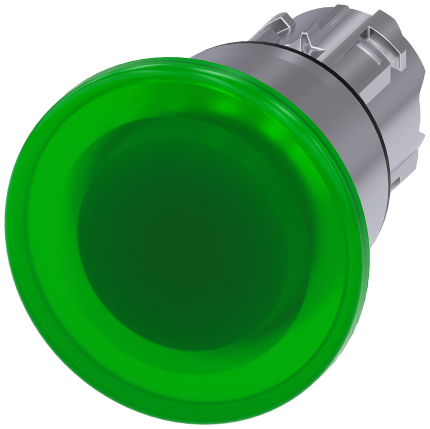 3SU1051-1BA40-0AA0 Illum. mushroom pushbutton, 40mm...