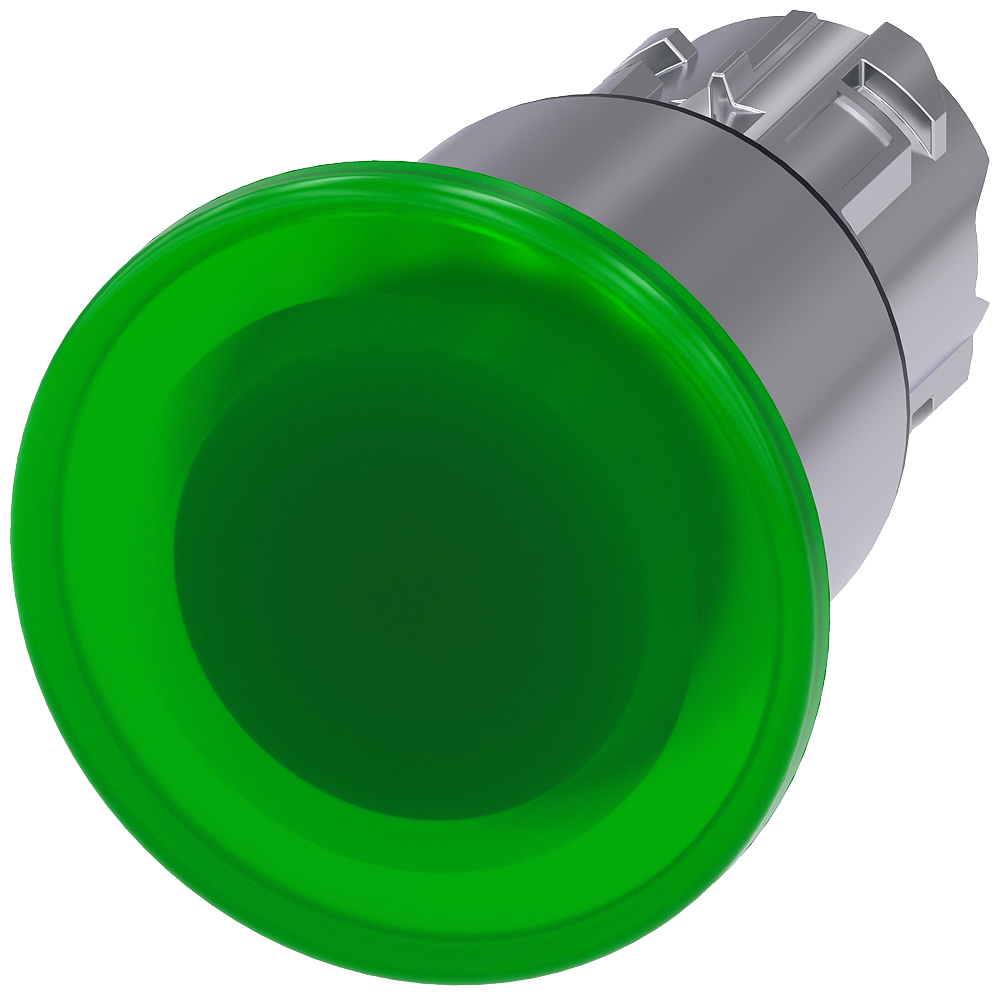 G_IC03_XX_06999P 3SU1051-1EA40-0AA0 Illum. mushroom pushbutton, 40mm... - Зображення 1