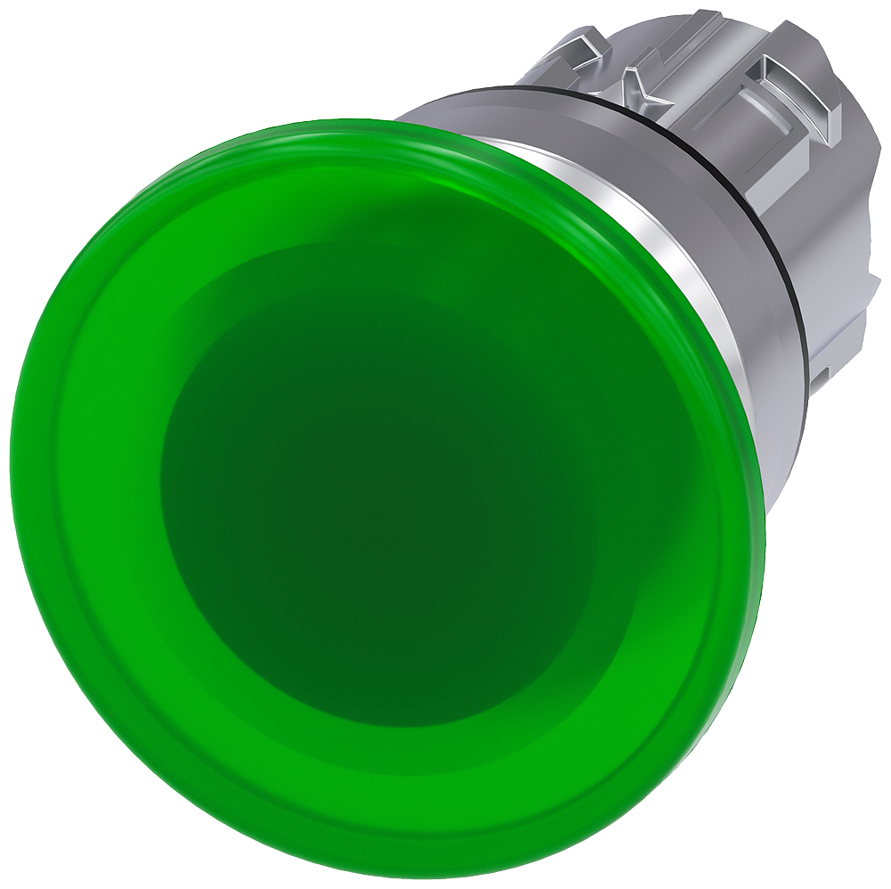 G_IC03_XX_07010P 3SU1051-1BD40-0AA0 Illum. mushroom pushbutton, 40mm... - Зображення 1