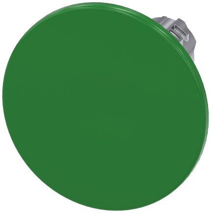 3SU1050-1CD40-0AA0  Mushroom pushbutton, 60mm, green