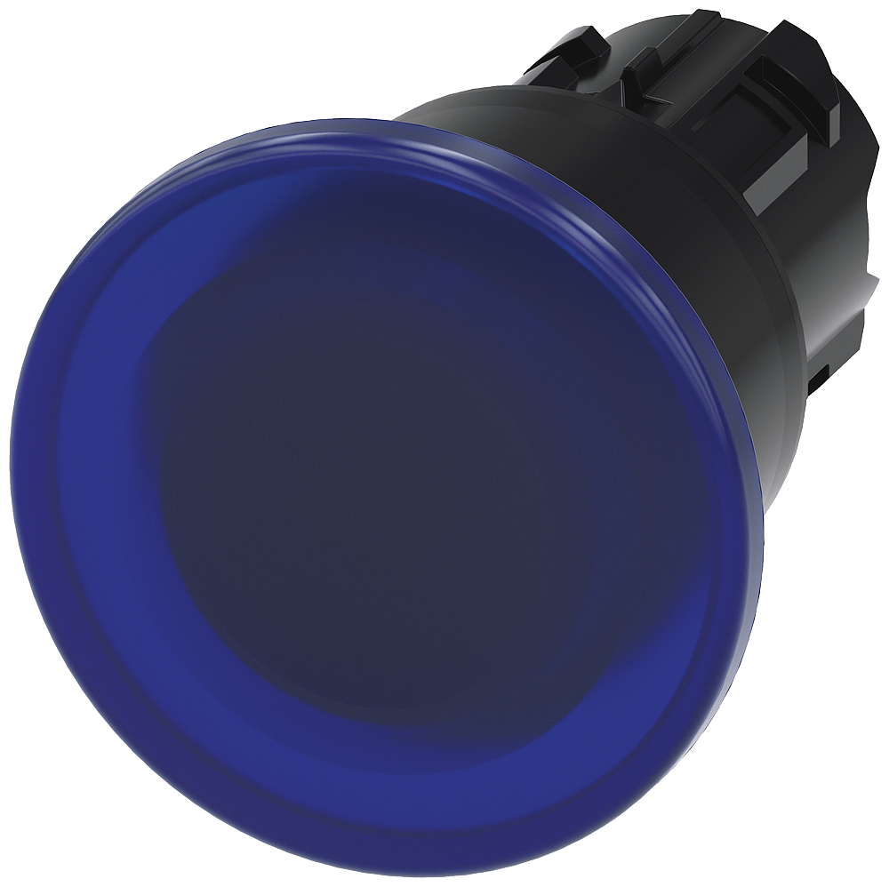 G_IC03_XX_07016P 3SU1001-1BA50-0AA0 Illum. mushroom pushbutton, 40mm... - Зображення 1