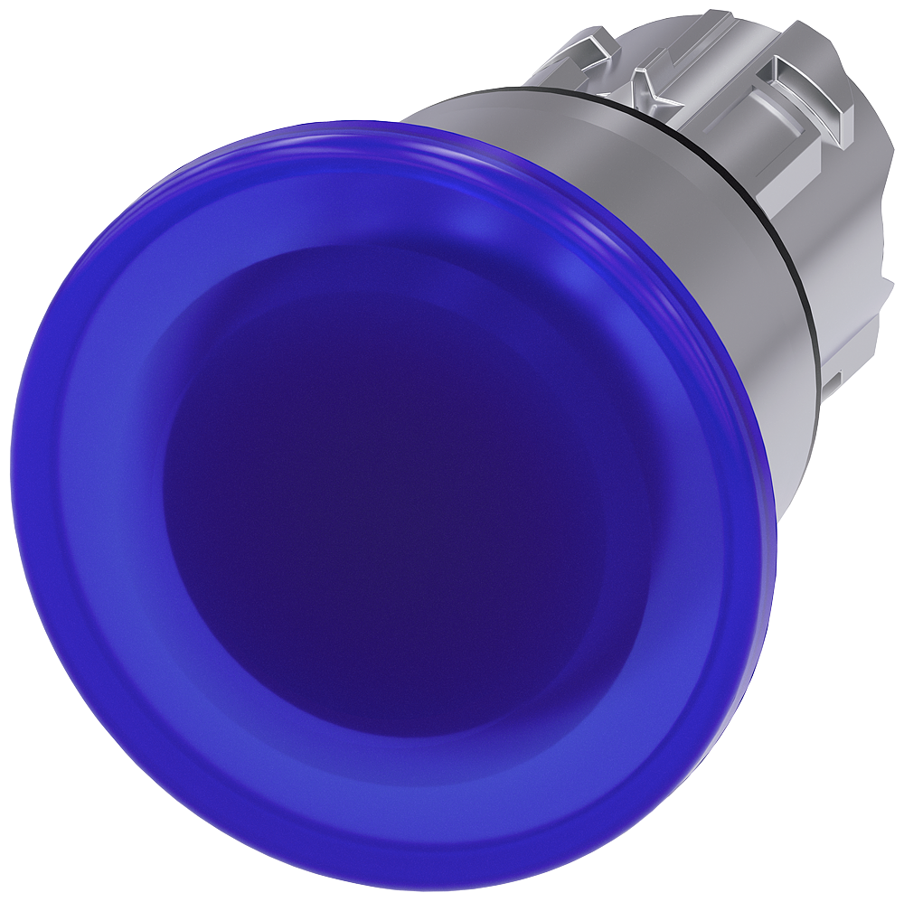 G_IC03_XX_07017P 3SU1051-1BA50-0AA0 Illum. mushroom pushbutton, 40mm... - Зображення 1