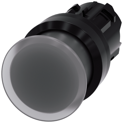3SU1001-1AD70-0AA0  Illum. mushroom pushbutton, 30mm...