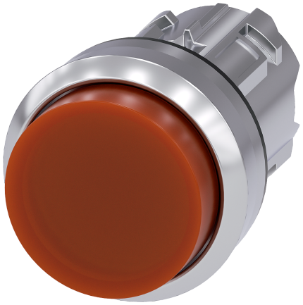 3SU1051-0BB00-0AA0  Illuminated pushbutton, amber