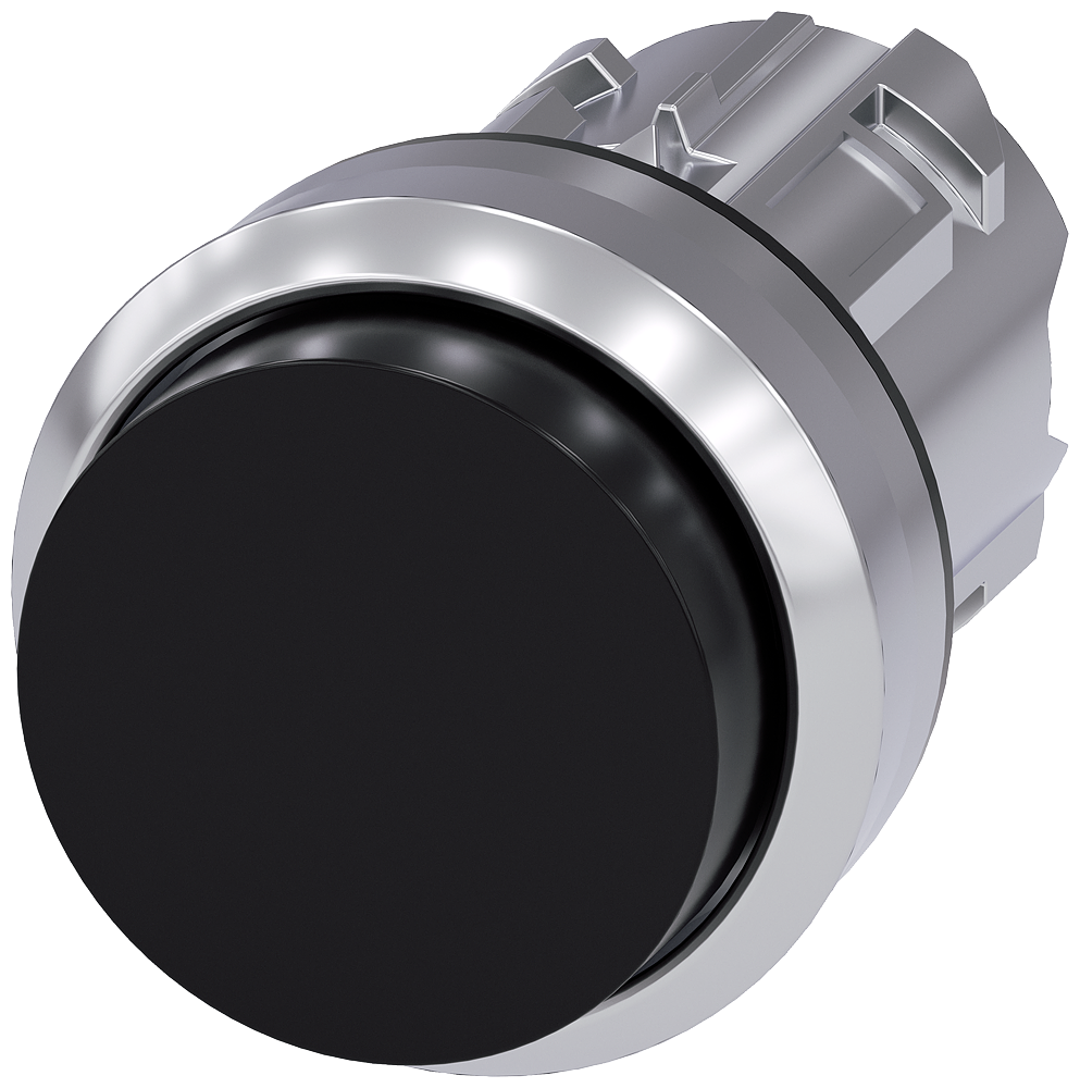 G_IC03_XX_07045P 3SU1050-0BB10-0AA0 Pushbutton, black - Зображення 1