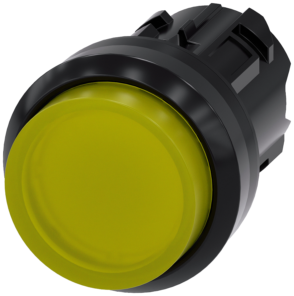 G_IC03_XX_07052P 3SU1001-0BB30-0AA0 Illuminated pushbutton, yellow - Зображення 1
