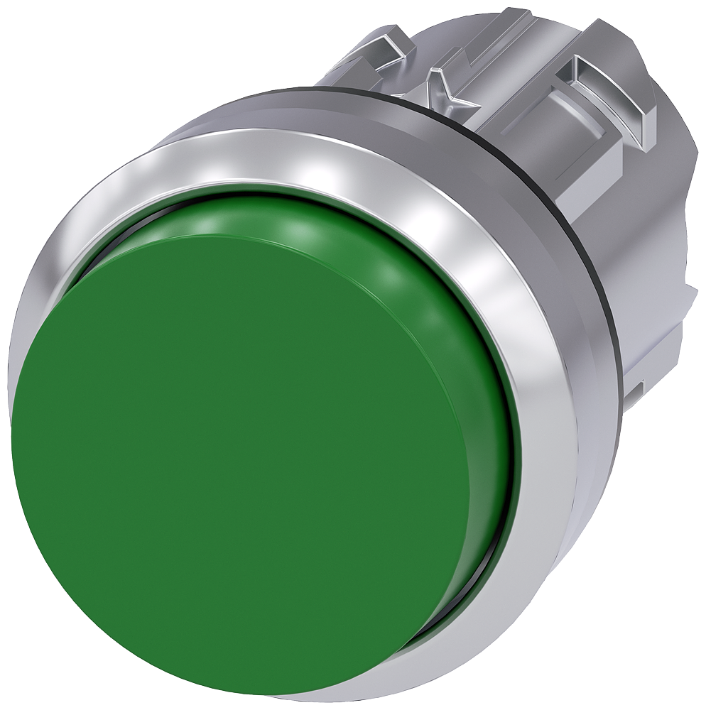 G_IC03_XX_07057P 3SU1050-0BB40-0AA0 Pushbutton, green - Зображення 1