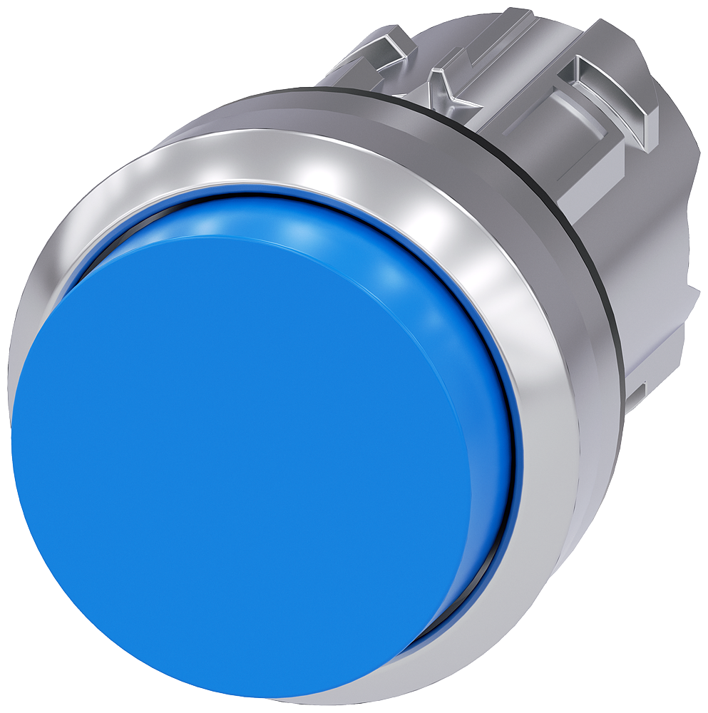 G_IC03_XX_07063P 3SU1050-0BB50-0AA0 Pushbutton, blue - Зображення 1