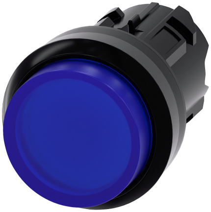 3SU1001-0BB50-0AA0 Illuminated pushbutton, blue