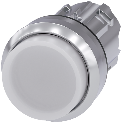 3SU1051-0BB60-0AA0 Illuminated pushbutton, white