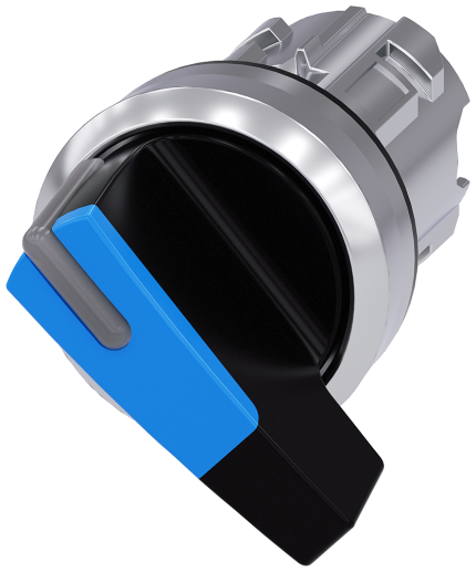 3SU1052-2CF50-0AA0  Selector switch, O-I, blue