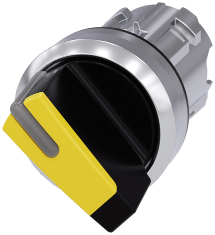 3SU1052-2BC30-0AA0 Selector switch, O<I, yellow