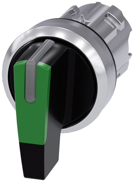 3SU1052-2CM40-0AA0 Selector switch, I>O<II,...