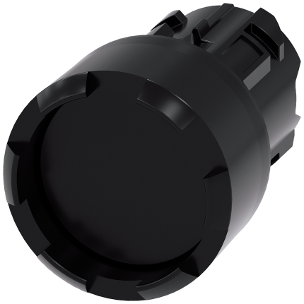 3SU1000-0DB10-0AA0  Pushbutton, black