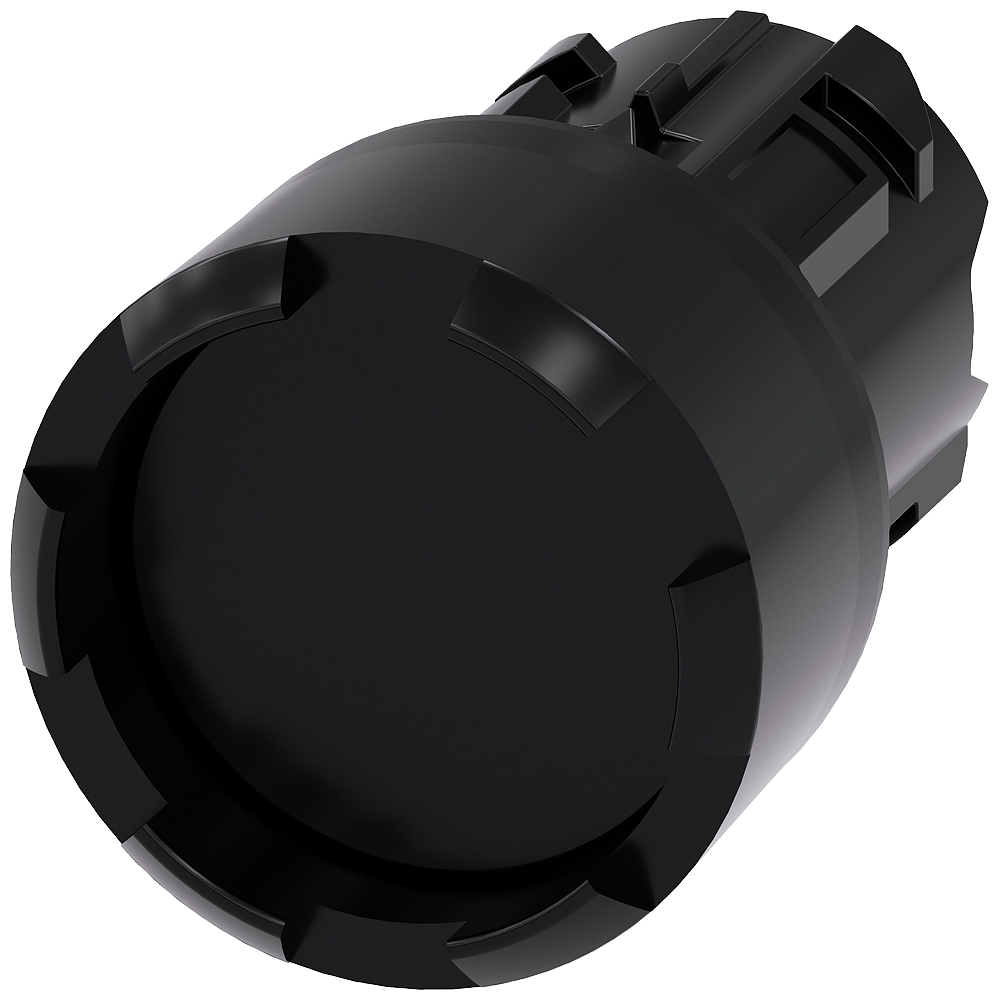 G_IC03_XX_07142P 3SU1000-0DB10-0AA0 Pushbutton, black - Зображення 1