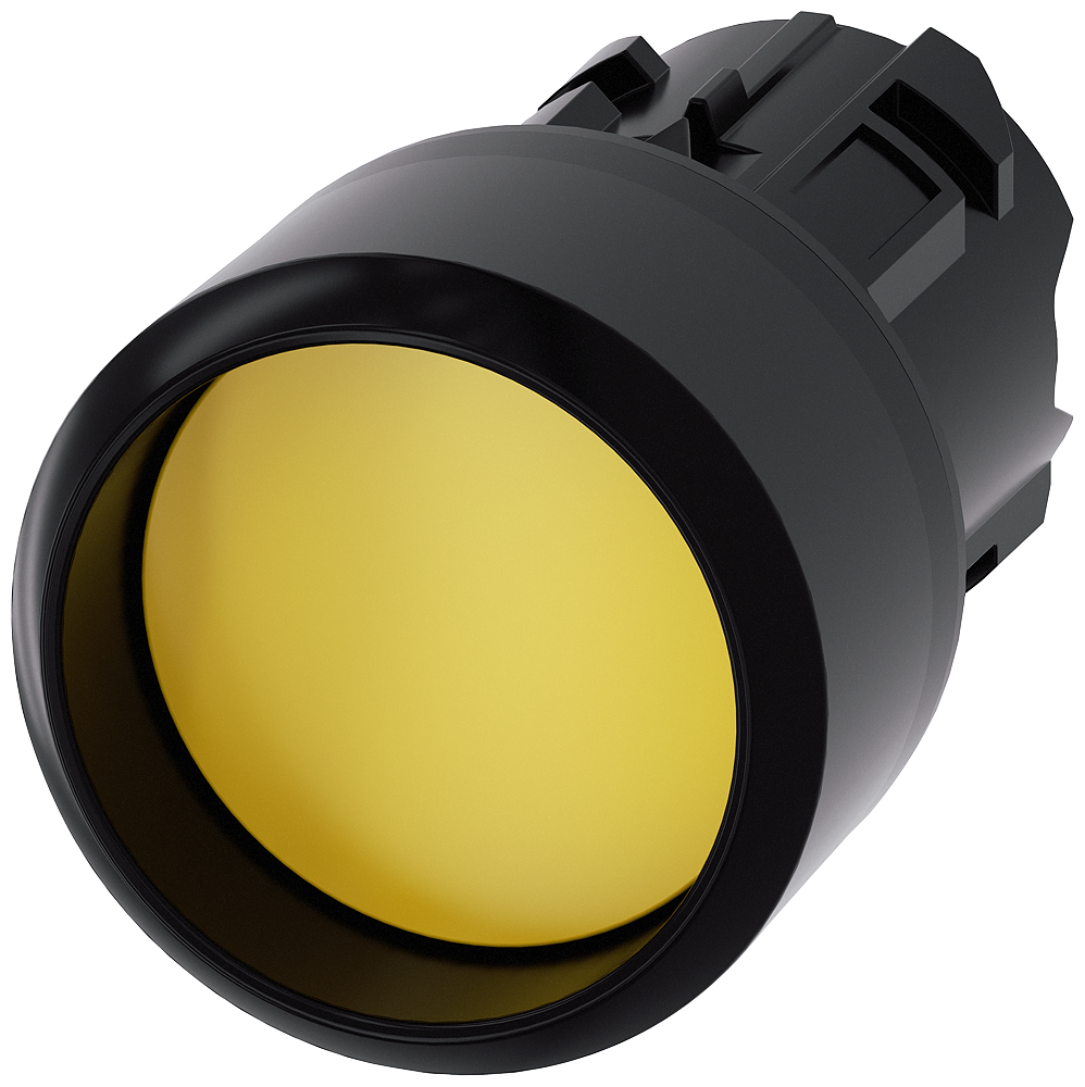 G_IC03_XX_07150P 3SU1000-0CB30-0AA0 Pushbutton, yellow - Зображення 1