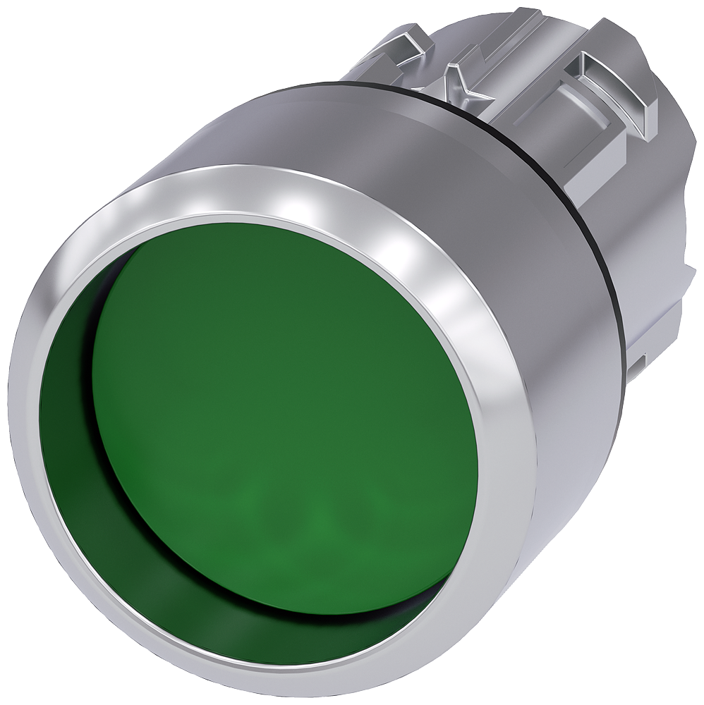 G_IC03_XX_07168P 3SU1050-0CB40-0AA0 Pushbutton, green - Зображення 1
