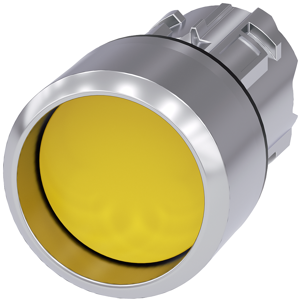 G_IC03_XX_07169P 3SU1050-0CB30-0AA0 Pushbutton, yellow - Зображення 1