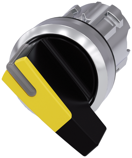 3SU1052-2CC30-0AA0 Selector switch, O<I, yellow