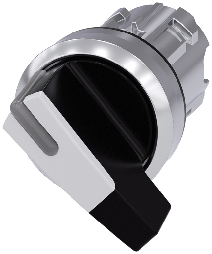3SU1052-2CC60-0AA0 Selector switch, O<I, white