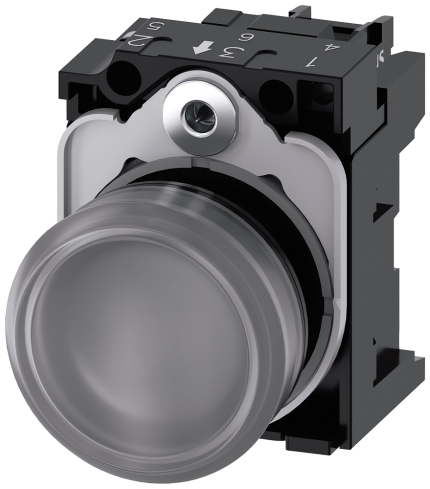 3SU1103-6AA70-1AA0  Indicator light, clear