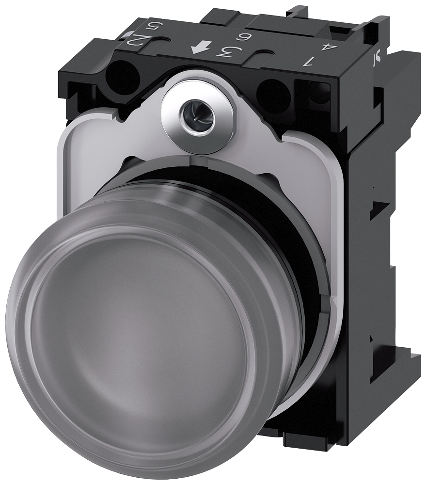 G_IC03_XX_07300P 3SU1103-6AA70-1AA0 Indicator light, clear - Зображення 1