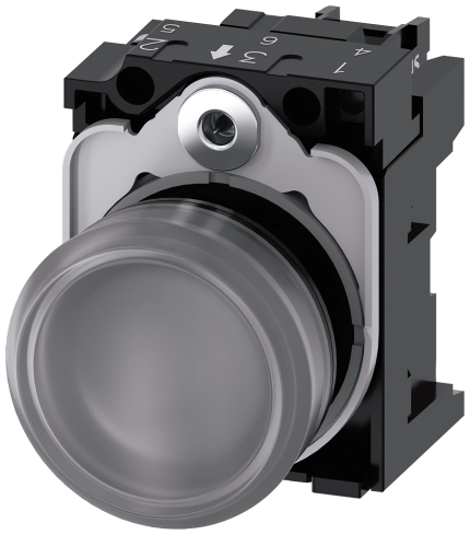 3SU1102-6AA70-1AA0  Indicator light, clear