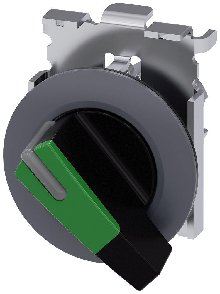 G_IC03_XX_07315P 3SU1062-2EF40-0AA0 Selector switch, O-I, green - Зображення 1