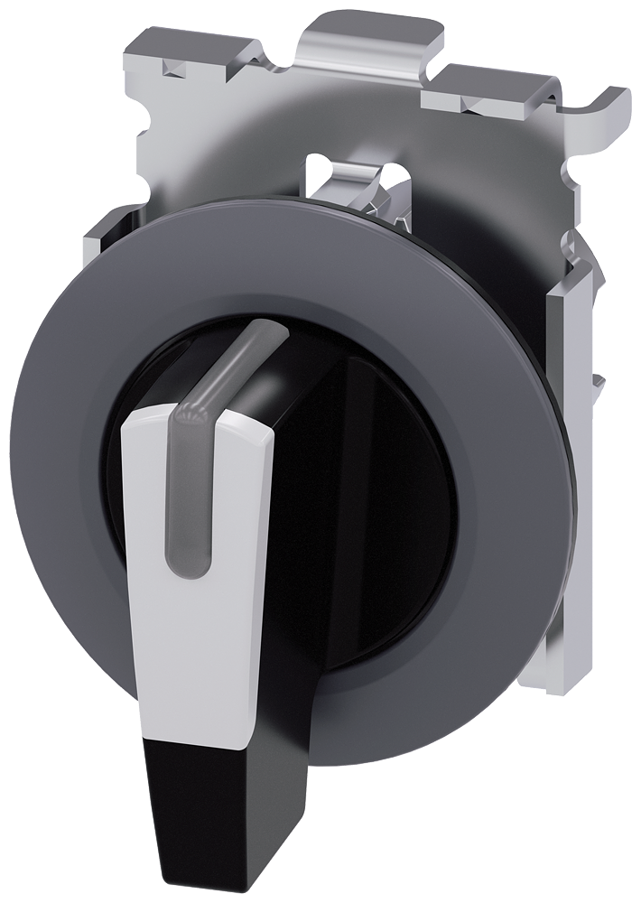 G_IC03_XX_07322P 3SU1062-2EL60-0AA0 Selector switch, I-O-II, white - Зображення 1