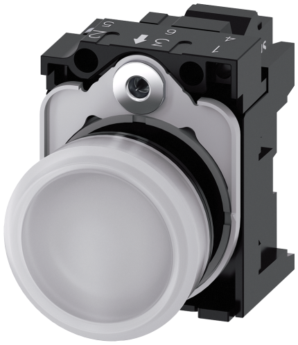 3SU1106-6AA60-3AA0 Indicator light, white