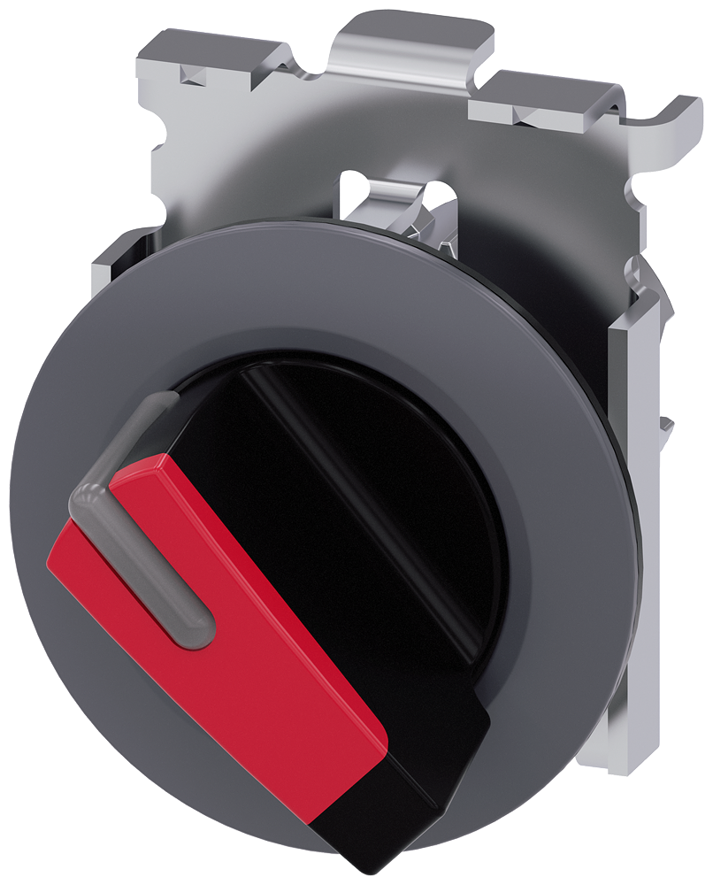 G_IC03_XX_07324P 3SU1062-2DC20-0AA0 Selector switch, O-I, red - Зображення 1