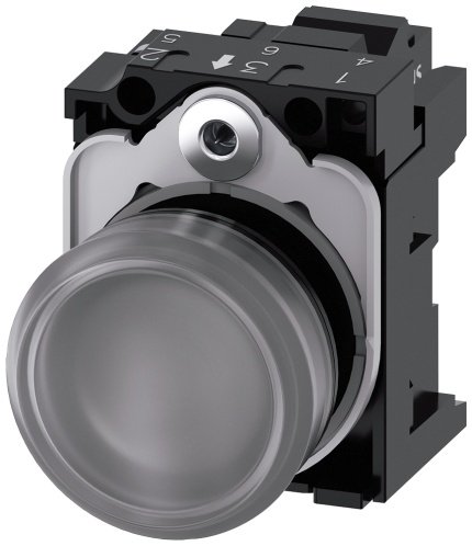 3SU1103-6AA70-3AA0 Indicator light, clear