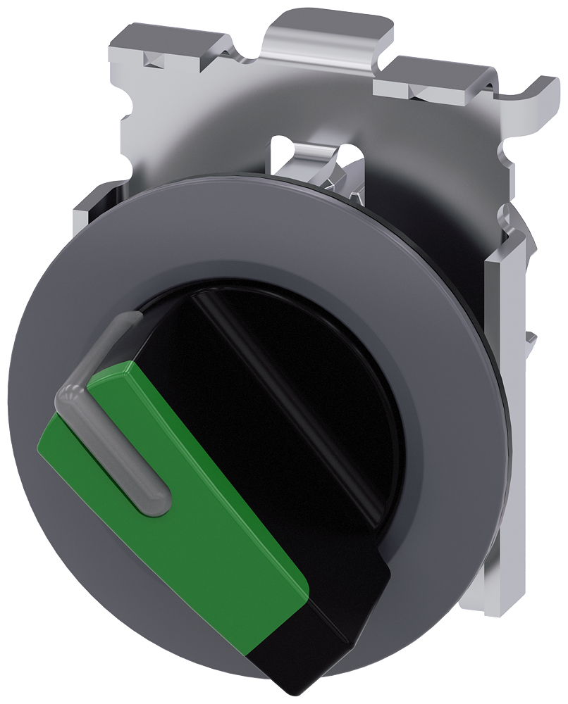 G_IC03_XX_07333P 3SU1062-2DF40-0AA0 Selector switch, O-I, green - Зображення 1