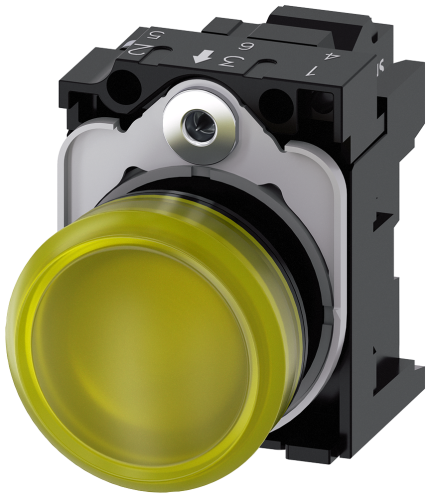3SU1103-6AA30-3AA0 Indicator light, yellow