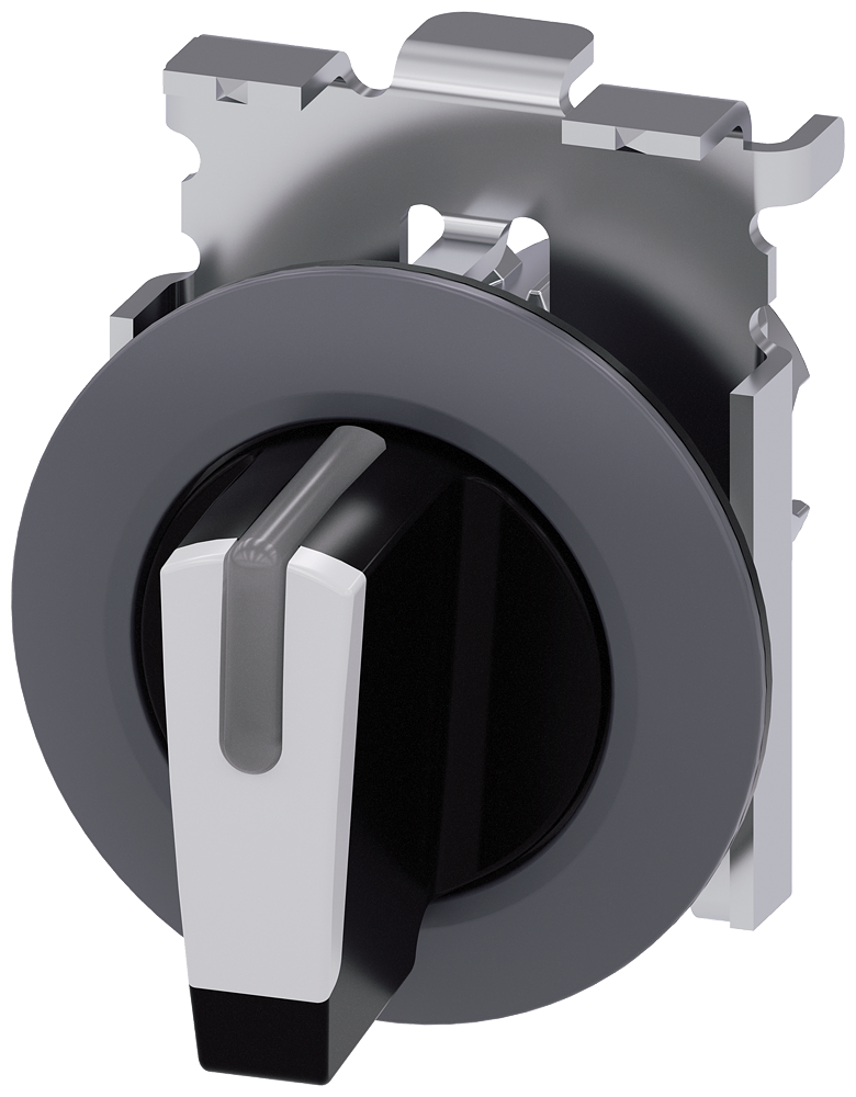 G_IC03_XX_07342P 3SU1062-2DN60-0AA0 Selector switch, I-O<II, white - Зображення 1