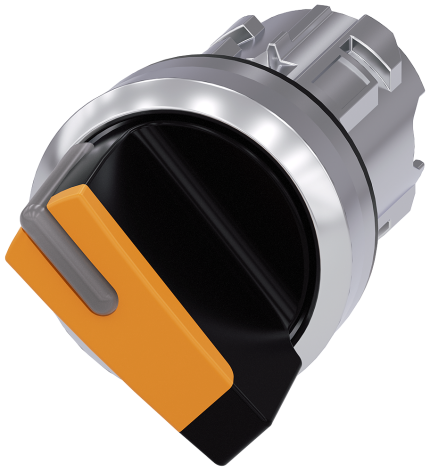 3SU1052-2BF00-0AA0  Selector switch, O-I, amber