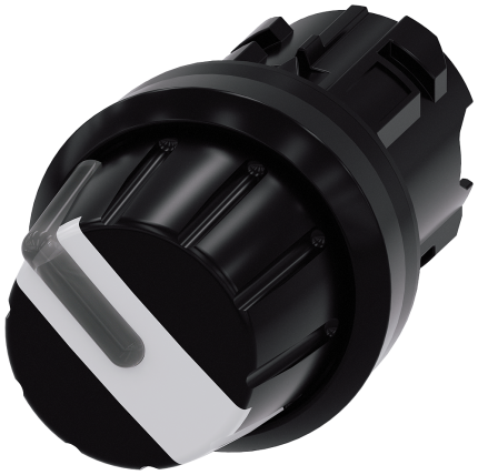 3SU1002-2AF60-0AA0 Selector switch, O-I, white