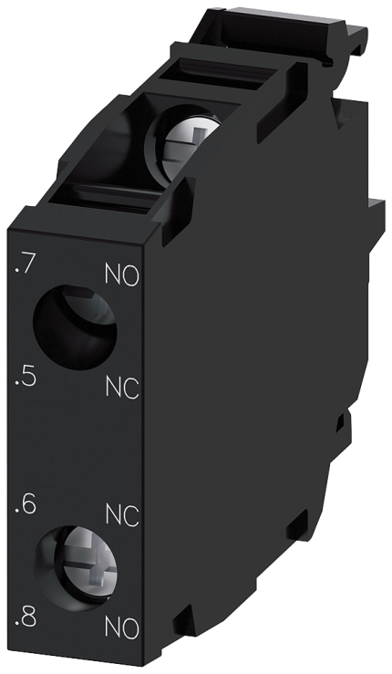 3SU1400-1AA10-1GA0 Contact module 1NO leading+1NC l...