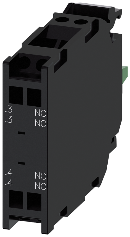 3SU1400-1AA10-3DA0  Contact module 2NO