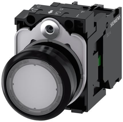3SU1106-0AB70-1BA0 Illuminated pushbutton, clear