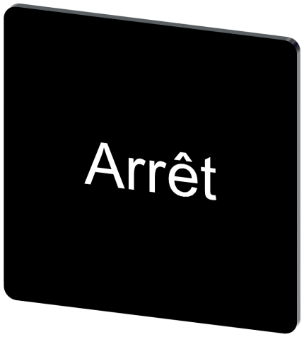 3SU1900-0AE16-0GB0 Labeling plate, self-adhesive