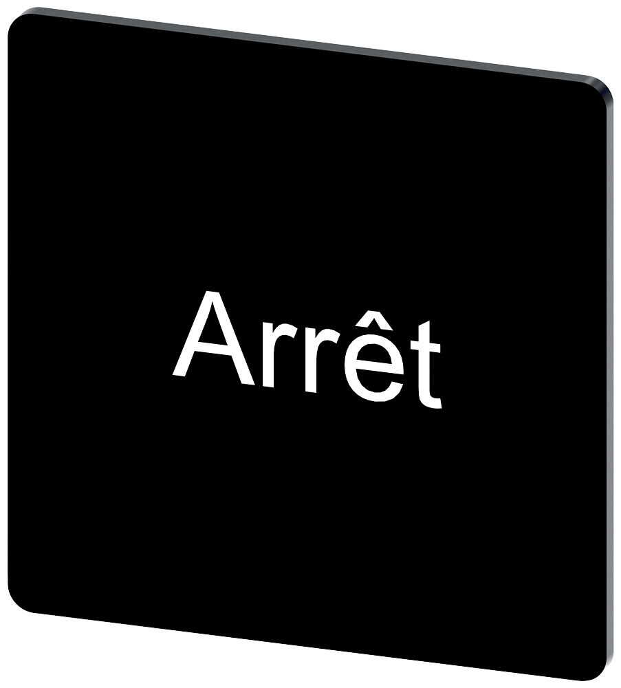 G_IC03_XX_07536P 3SU1900-0AE16-0GB0 Labeling plate, self-adhesive - Зображення 1