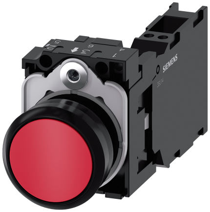 3SU1100-0AB20-3FA0 Pushbutton, red